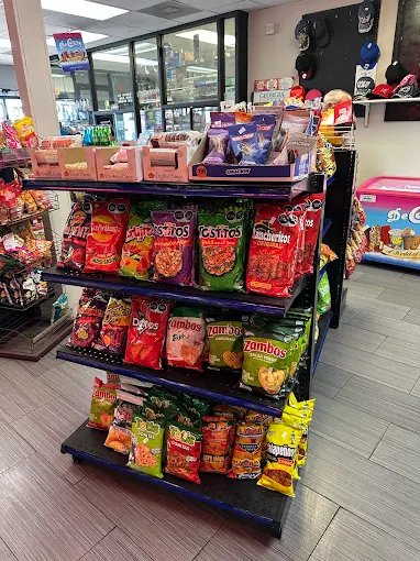 Savannah Mart snack and chips selection